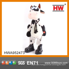 Venda quente B / O animal de pelúcia 38CM Cry Musical Brinquedo Vaca dançando